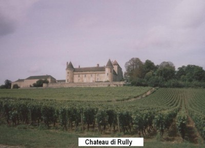 Il castello del borgo di Rully