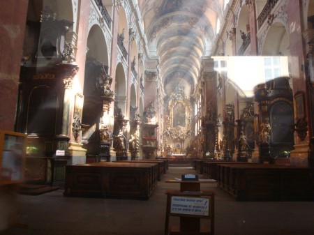 Praga interno della chiesa di Santa Maria della Vittoria