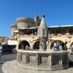 Fontana turca in piazza Ippocrate a Rodi